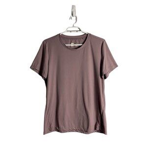 Mondetta Women's Lilac Performance Luxury Crewneck Top
